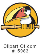 Toucan Clipart #15983 by Andy Nortnik