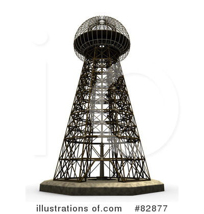 Royalty-Free (RF) Tower Clipart Illustration by Leo Blanchette - Stock Sample #82877