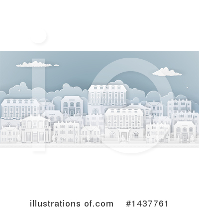 Townhouse Clipart #1437761 by AtStockIllustration