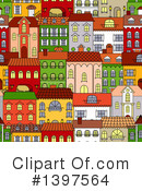 Townhome Clipart #1397564 by Vector Tradition SM