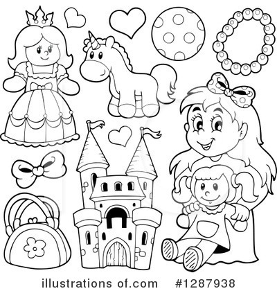 Doll Clipart #1287938 by visekart