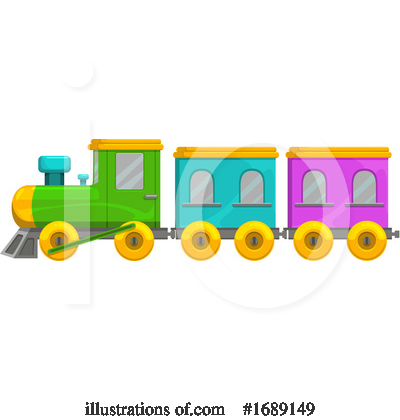 Train Clipart #1689149 by Vector Tradition SM