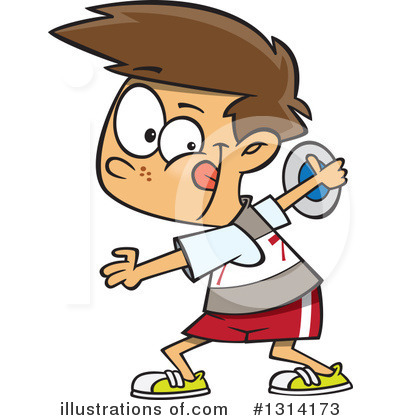 Track And Field Clipart #1314173 by toonaday