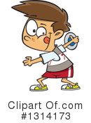 Track And Field Clipart #1314173 by toonaday