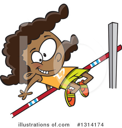 High Jump Clipart #1314174 by toonaday