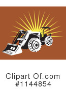 Tractor Clipart #1144854 by patrimonio