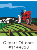 Tractor Clipart #1144858 by patrimonio