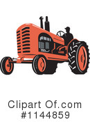 Tractor Clipart #1144859 by patrimonio
