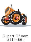 Tractor Clipart #1144861 by patrimonio