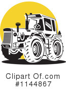 Tractor Clipart #1144867 by patrimonio