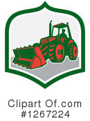 Tractor Clipart #1267224 by patrimonio