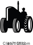 Tractor Clipart #1715882 by patrimonio