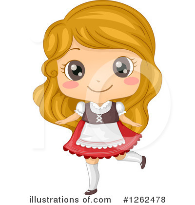 Royalty-Free (RF) Traditional Dress Clipart Illustration by BNP Design Studio - Stock Sample #1262478