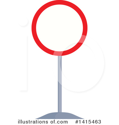 Road Sign Clipart #1415463 by visekart