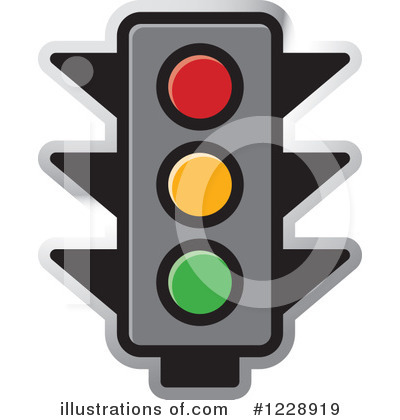 Royalty-Free (RF) Traffic Light Clipart Illustration by Lal Perera - Stock Sample #1228919