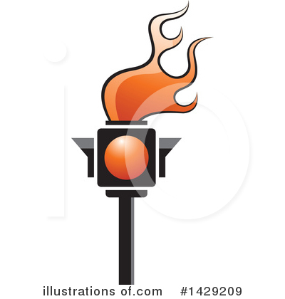 Flames Clipart #1429209 by Lal Perera