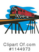Train Clipart #1144973 by patrimonio