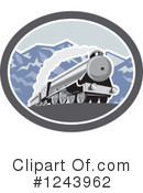Train Clipart #1243962 by patrimonio
