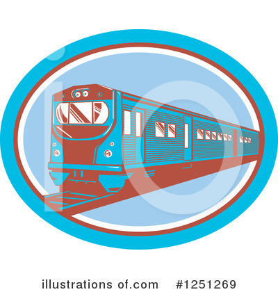 Railroad Clipart #1251269 by patrimonio