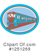 Train Clipart #1251269 by patrimonio
