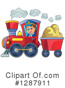 Train Clipart #1287911 by visekart