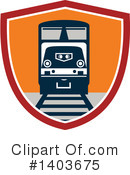 Train Clipart #1403675 by patrimonio