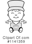 Train Engineer Clipart #1141359 by Cory Thoman