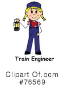 Train Engineer Clipart #76569 by Pams Clipart