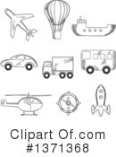 Transportation Clipart #1371368 by Vector Tradition SM