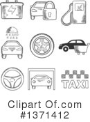 Transportation Clipart #1371412 by Vector Tradition SM