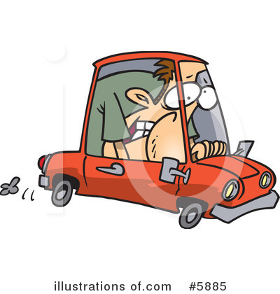 Driving Clipart #5885 by toonaday