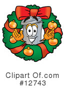 Trash Can Character Clipart #12743 by Mascot Junction