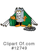 Trash Can Character Clipart #12749 by Mascot Junction