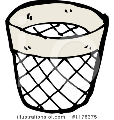 Royalty-Free (RF) Trash Can Clipart Illustration by lineartestpilot - Stock Sample #1176375