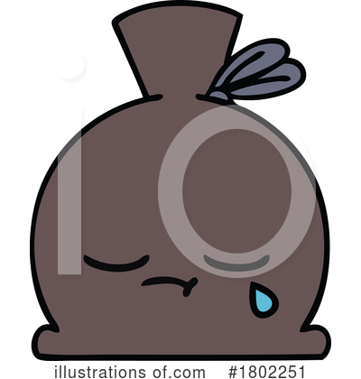Garbage Bag Clipart #1802251 by lineartestpilot