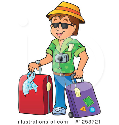 Suitcase Clipart #1253721 by visekart