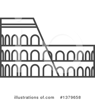Colosseum Clipart #1379658 by elena