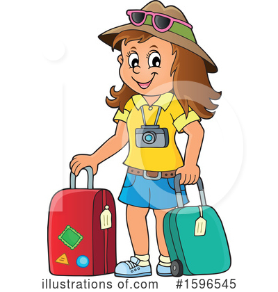 Luggage Clipart #1596545 by visekart