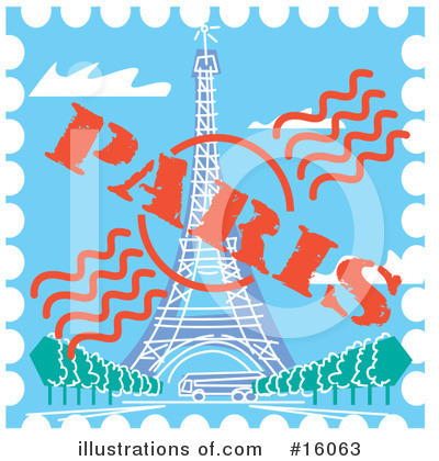Eiffel Tower Clipart #16063 by Andy Nortnik
