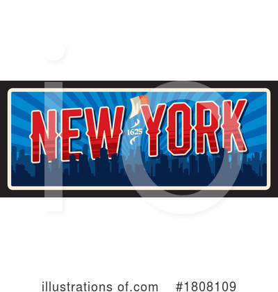 New York Clipart #1808109 by Vector Tradition SM