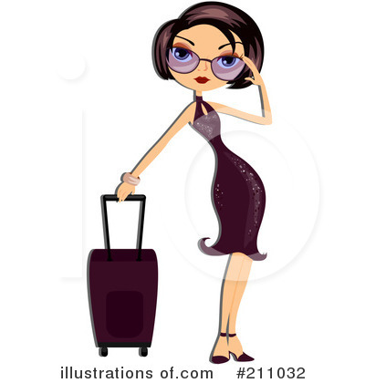 Luggage Clipart #211032 by BNP Design Studio