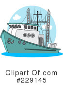 Trawler Clipart #229145 by djart