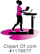 Treadmill Clipart #1179677 by Lal Perera