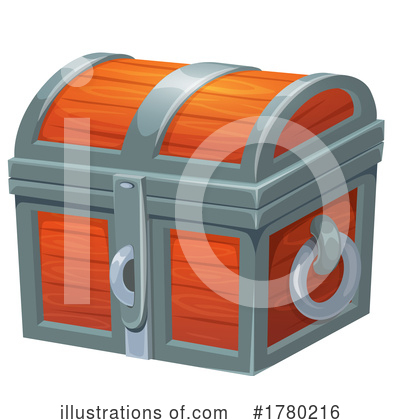 Treasure Chest Clipart #1780216 by Vector Tradition SM