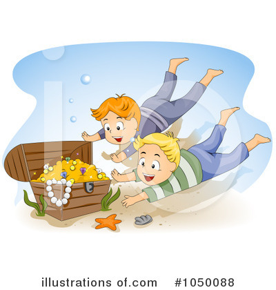 Royalty-Free (RF) Treasure Clipart Illustration by BNP Design Studio - Stock Sample #1050088