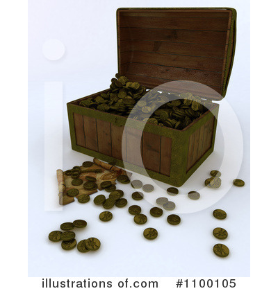 Treasure Clipart #1100105 by KJ Pargeter