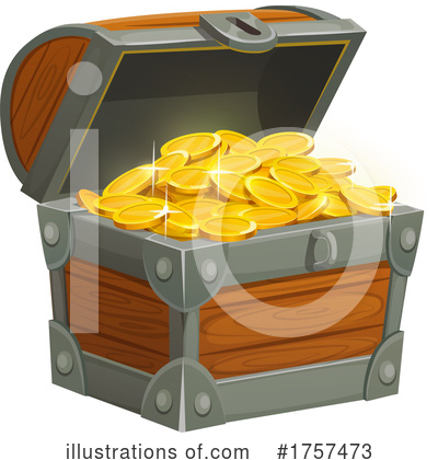 Treasure Chest Clipart #1757473 by Vector Tradition SM