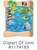 Treasure Map Clipart #1174163 by visekart