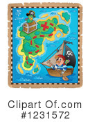 Treasure Map Clipart #1231572 by visekart
