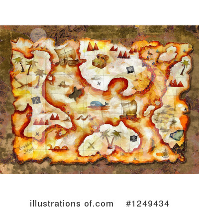 Map Clipart #1249434 by Prawny